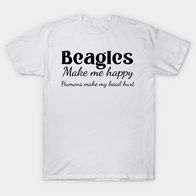 beagle dog T-Shirt by Design stars 5